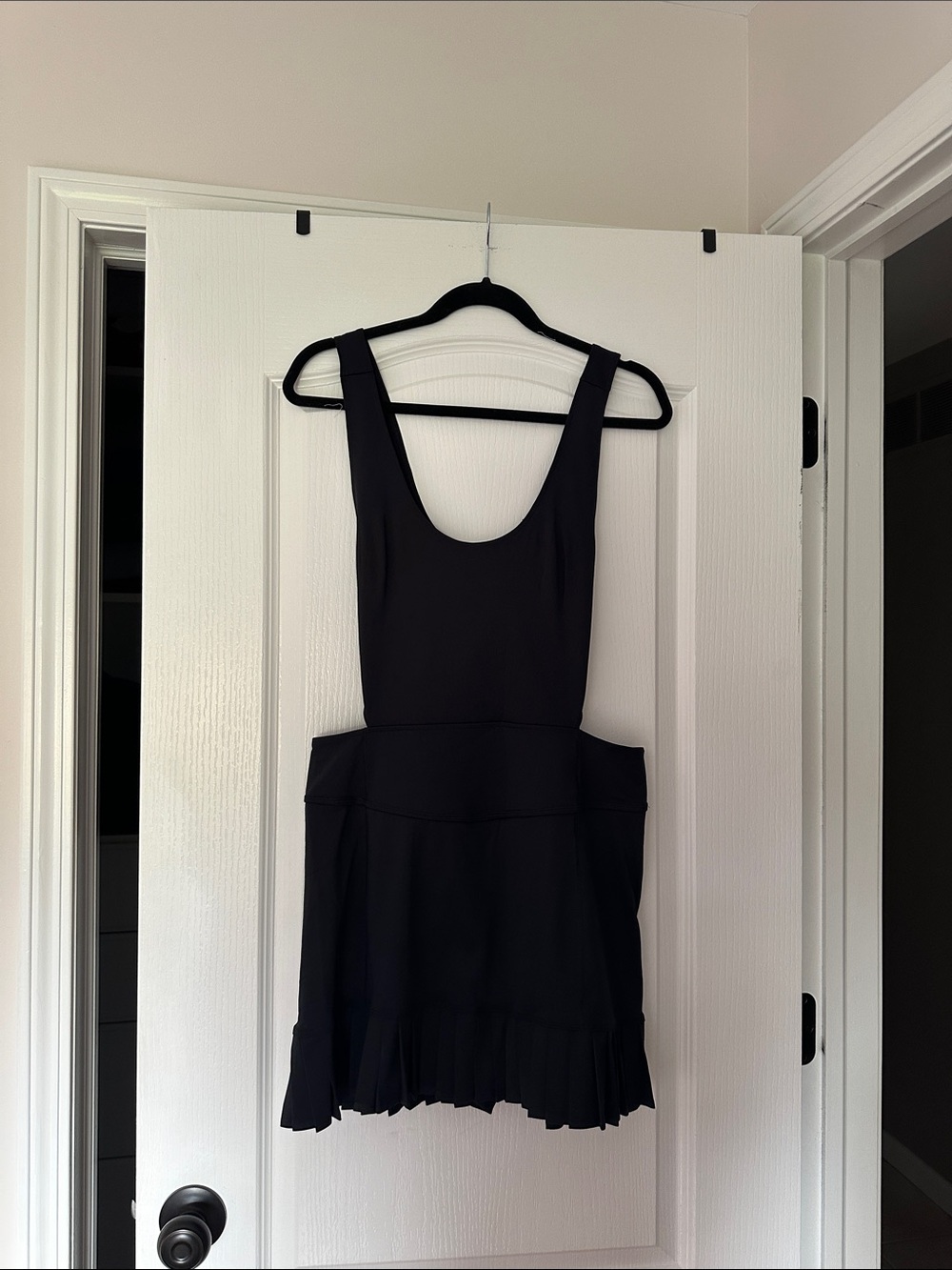 FP Movement by Free People Black Pinafore Mini Dress